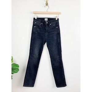 J. Crew Denim Women’s Black 9” Vintage Straight Jeans Sz 25